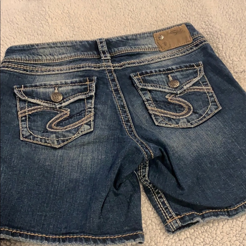 Silver shorts